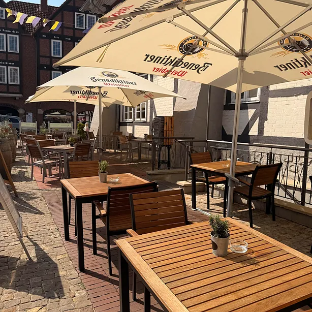 Terrasse im Ratskeller Wunstorf